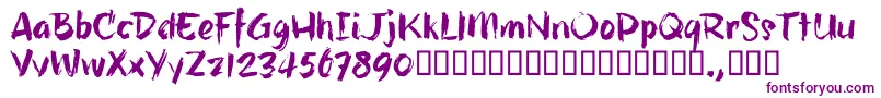 HillbellyTrial Font – Purple Fonts