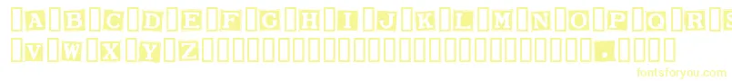 SmarganaWakes-fontti – keltaiset fontit