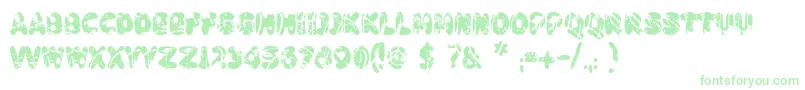 Badpaintjob Font – Green Fonts