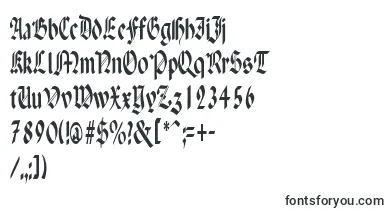 PaganiniNarrow font – art Fonts