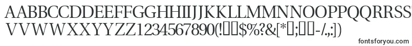 Шрифт Veracitytitlingcapsssk – вертикальные шрифты