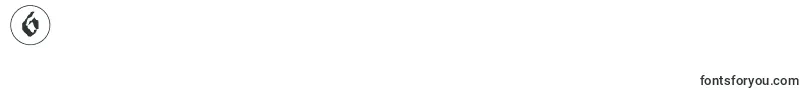 BarlosRandomrings-Schriftart – Schriften für die Ziffer 6