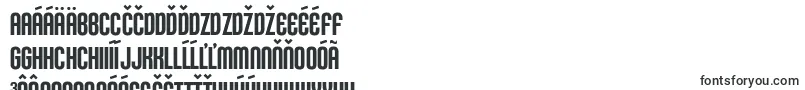 KleptocracyTitlingCdRg-Schriftart – slowakische Schriften