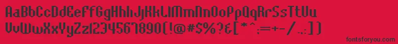 En savoir plus sur la police BaccusbevelexpRegular Police BaccusbevelexpRegular – polices noires sur fond rouge