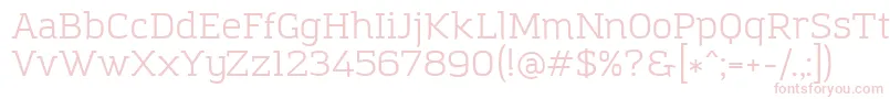 AmazingGroteskBook Font – Pink Fonts on White Background