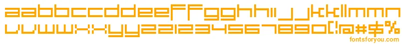 フォントLarge9Normal – オレンジのフォント