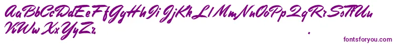 Lisätietoja StephensHeavyWriting-fontista StephensHeavyWriting-fontti – violetit fontit