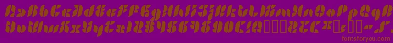 More about LvdcGold Font LvdcGold Font – Brown Fonts on Purple Background