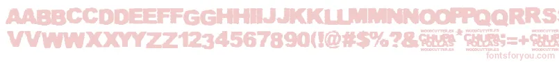 Chupapollas Font – Pink Fonts on White Background