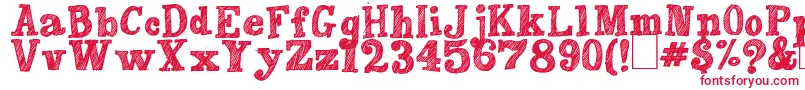 PeachesEnRegalia Font – Red Fonts