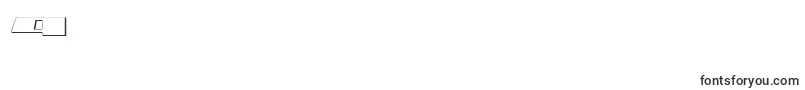 U.S.A.Shadow Font – Fonts for Digit 4