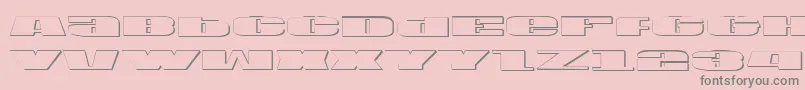 Saiba mais sobre a fonte U.S.A.Shadow Fonte U.S.A.Shadow – fontes cinzas em um fundo rosa