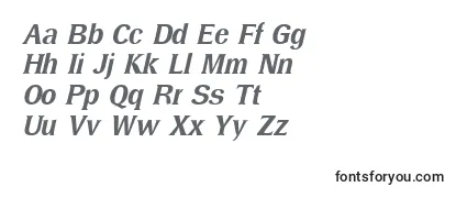 DresselmediumItalic-fontti