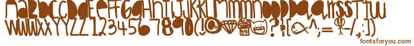 fuente Hakunamatata – Fuentes Marrones