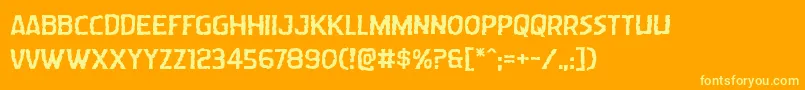 More about Wormcuisineexpand Font Wormcuisineexpand Font – Yellow Fonts on Orange Background