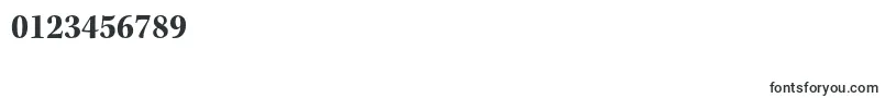 KeplerstdBoldscn Font – Fonts for Numbers and Digits