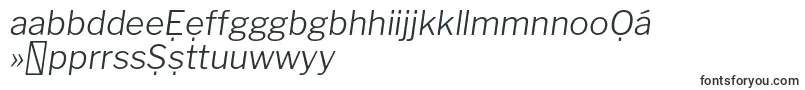 LibrefranklinLightitalic Font – Yoruba Fonts