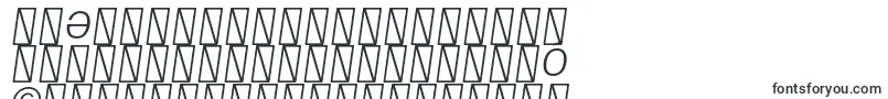 Шрифт LibrefranklinLightitalic – туркменские шрифты