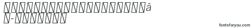 fuente LibrefranklinLightitalic – fuentes hebreas