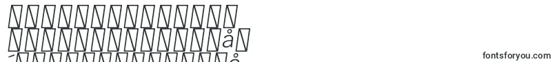 フォントLibrefranklinLightitalic – 中国の文字（簡体字）