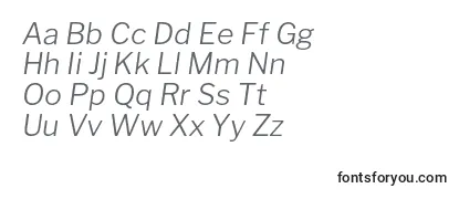 LibrefranklinLightitalic Font