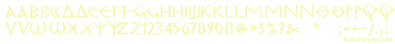 MkgrecoExtrabold Font – Yellow Fonts