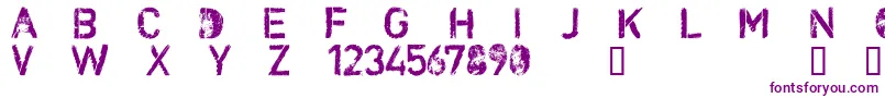 CfnuclearwarRegular Font – Purple Fonts