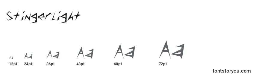 StingerLight Font Sizes