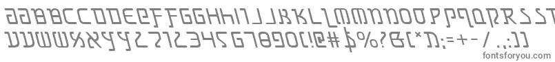 Grimlordleft-Schriftart – Graue Schriften