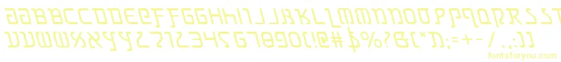 Шрифт Grimlordleft – жёлтые шрифты