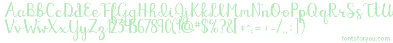 Kgelizaschuylerscript Font – Green Fonts