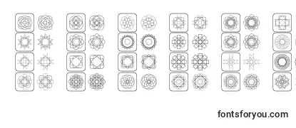 Обзор шрифта Symmetricthings