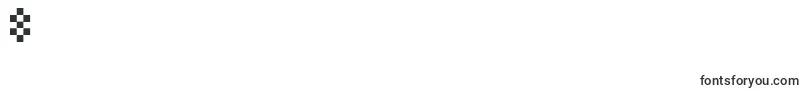 CoolThreePixels-Schriftart – Schriften für die Ziffer 8