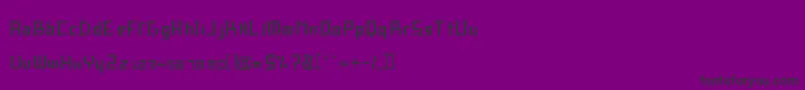 SpeedThrash Font – Black Fonts on Purple Background