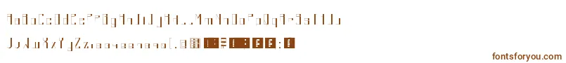 Шрифт Kuudere – коричневые шрифты
