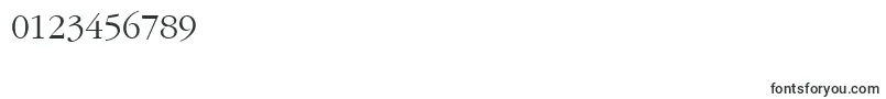 CyrillicgaramondNormal Font – Fonts for Numbers and Digits