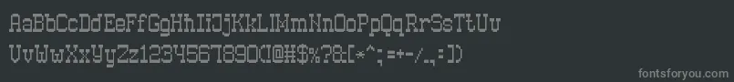 fuente OldPixel7 – Fuentes Grises Sobre Fondo Negro
