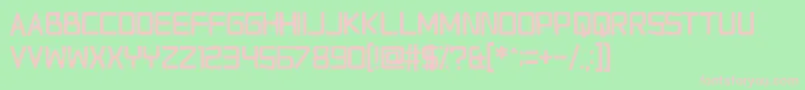 RelapseIntoMadness Font – Pink Fonts on Green Background