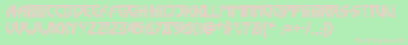 More about Madisonsquarenf Font Madisonsquarenf Font – Pink Fonts on Green Background