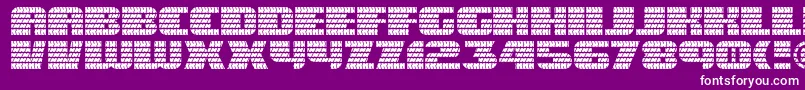 Eagle ffy Font – White Fonts on Purple Background