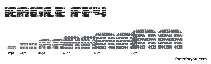 Eagle ffy Font Sizes