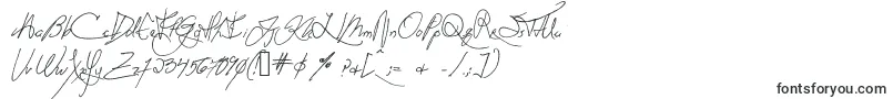 Anachronism-Schriftart – Kalligrafische Schriften