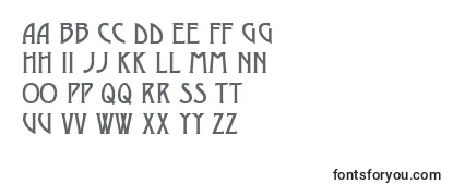 GeDelphinaeusCaps Font