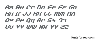 JannisaryShieldItalic-fontti