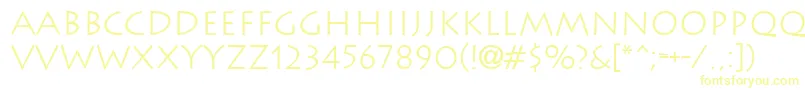 Lithographlight Font – Yellow Fonts