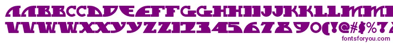 Mygalswoopynf-fontti – violetit fontit