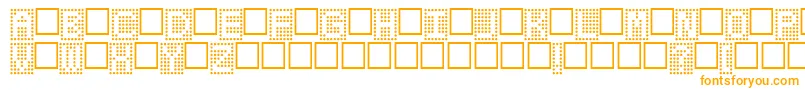 Шрифт Toteboard – оранжевые шрифты