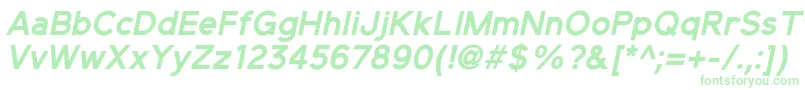 ElliotsansBolditalic Font – Green Fonts