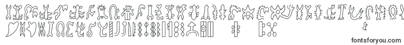 Rongorongoc-fontti – Alkavat R:lla olevat fontit