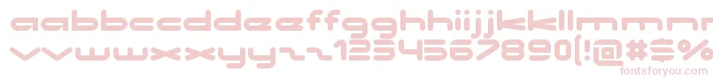 フォントNoclocksRegular – ピンクのフォント